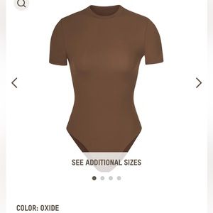 Skims Fits Everybody Bodysuit in Oxide. Size 3x. NEW with tags